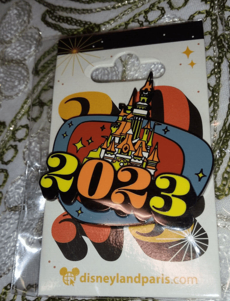 Sleeping Beauty Castle Disney Land Paris Dlp January 2023 Celebration Pin
