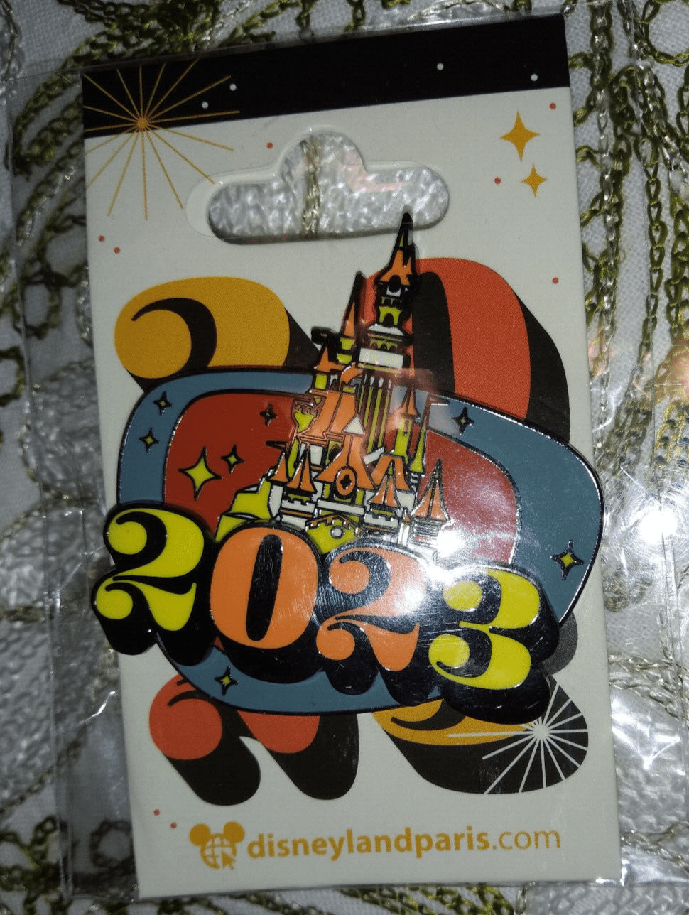 Sleeping Beauty Castle Disney Land Paris Dlp January 2023 Celebration Pin