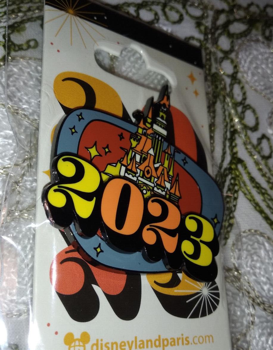 Sleeping Beauty Castle Disney Land Paris Dlp January 2023 Celebration Pin