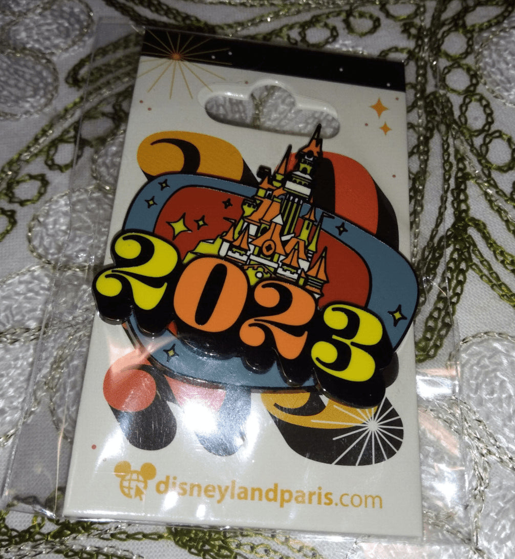 Sleeping Beauty Castle Disney Land Paris Dlp January 2023 Celebration Pin