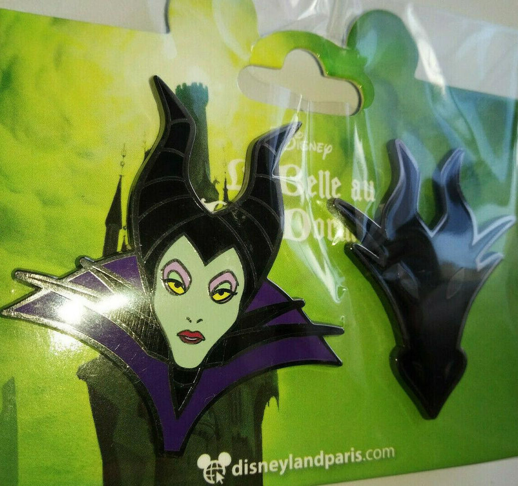 Sleeping Beauty Maleficent and Dragon Dlp Dlrp Disney Land Paris Feb 2022 Pin