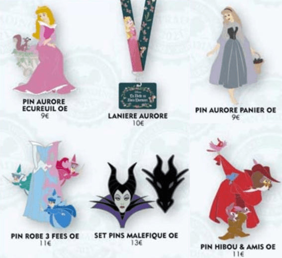 Sleeping Beauty Maleficent and Dragon Dlp Dlrp Disney Land Paris Feb 2022 Pin