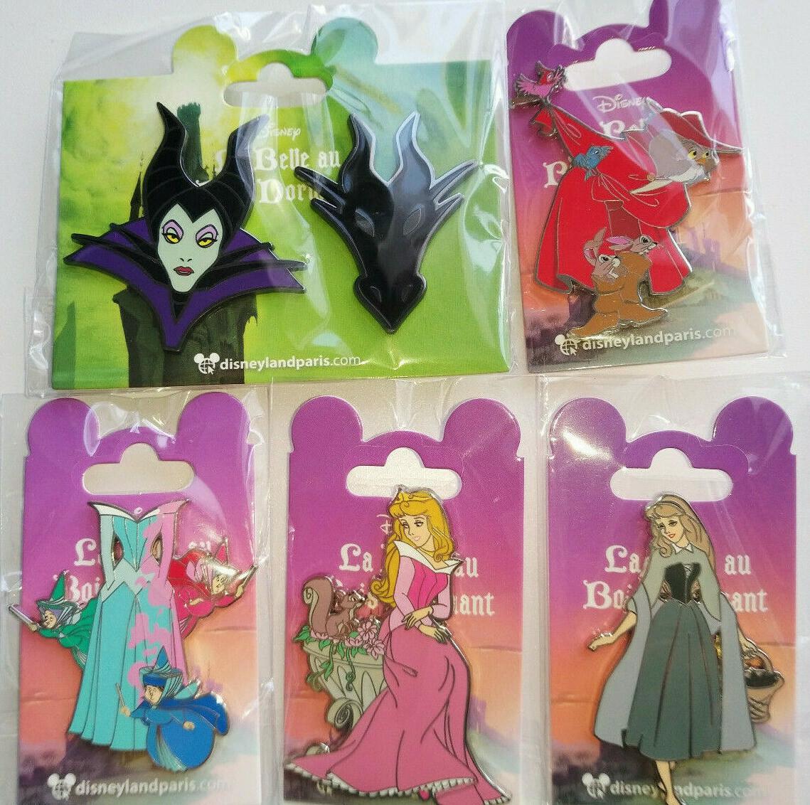 Sleeping Beauty Maleficent and Dragon Dlp Dlrp Disney Land Paris Feb 2022 Pin