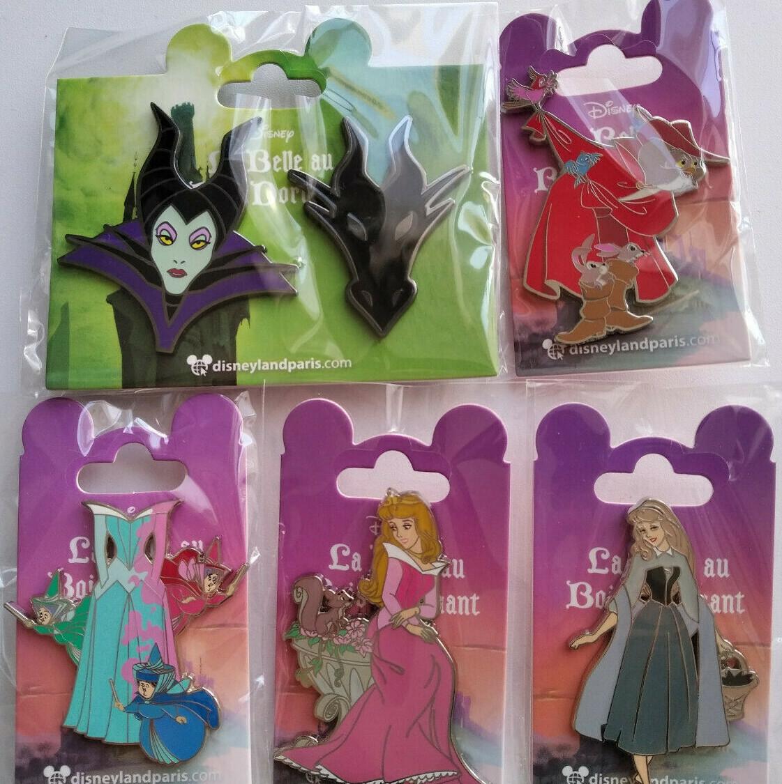 Sleeping Beauty Maleficent Fairies Set Dlp Dlrp Disney Land Paris Feb 2022 Pins