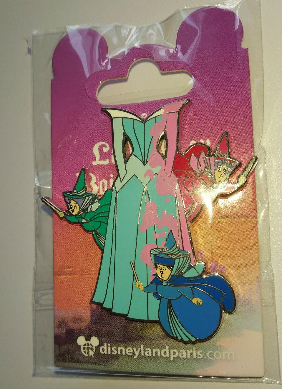 Sleeping Beauty Maleficent Fairies Set Dlp Dlrp Disney Land Paris Feb 2022 Pins