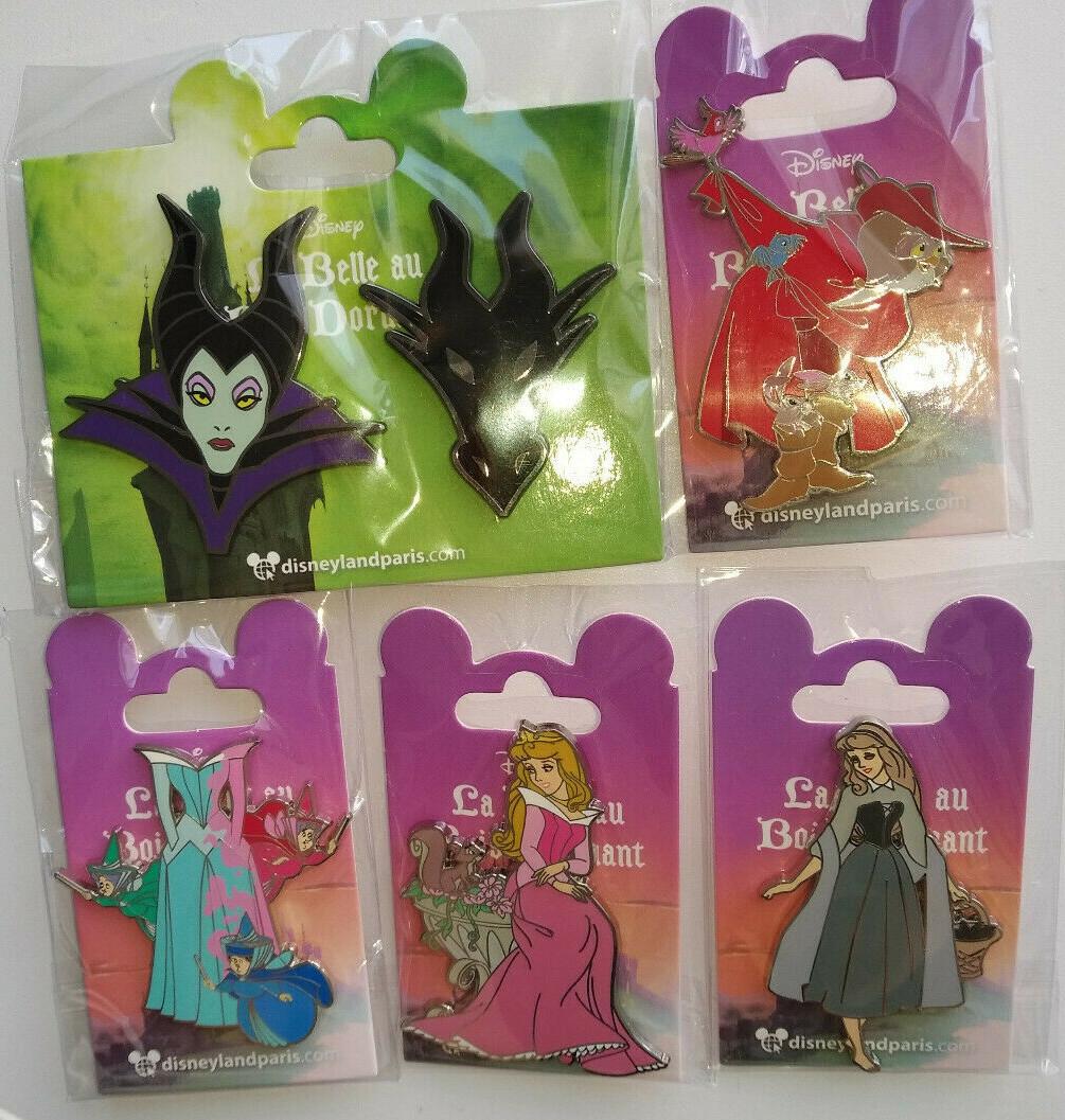 Sleeping Beauty Maleficent Fairies Set Dlp Dlrp Disney Land Paris Feb 2022 Pins