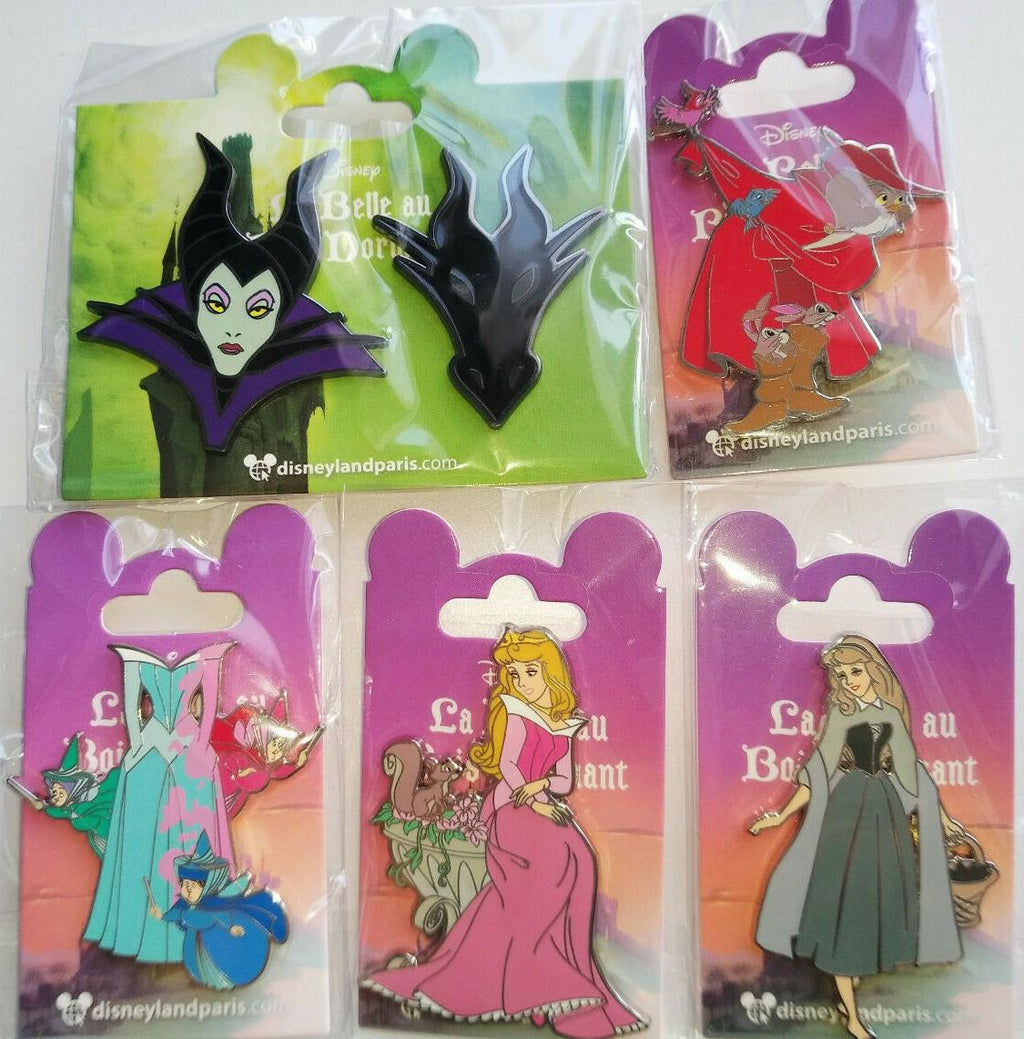 Sleeping Beauty Maleficent Fairies Set Dlp Dlrp Disney Land Paris Feb 2022 Pins