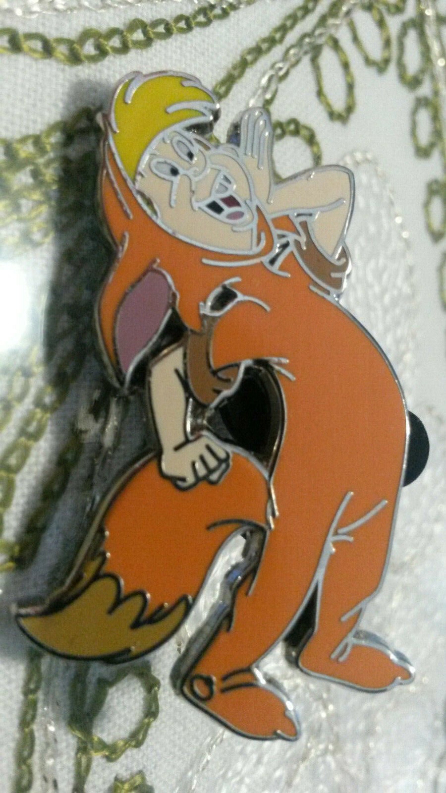 Slightly Fox Lost Boys Cast Lanyard Series Disney Land Paris Dlrp Dlp 2019 Pin