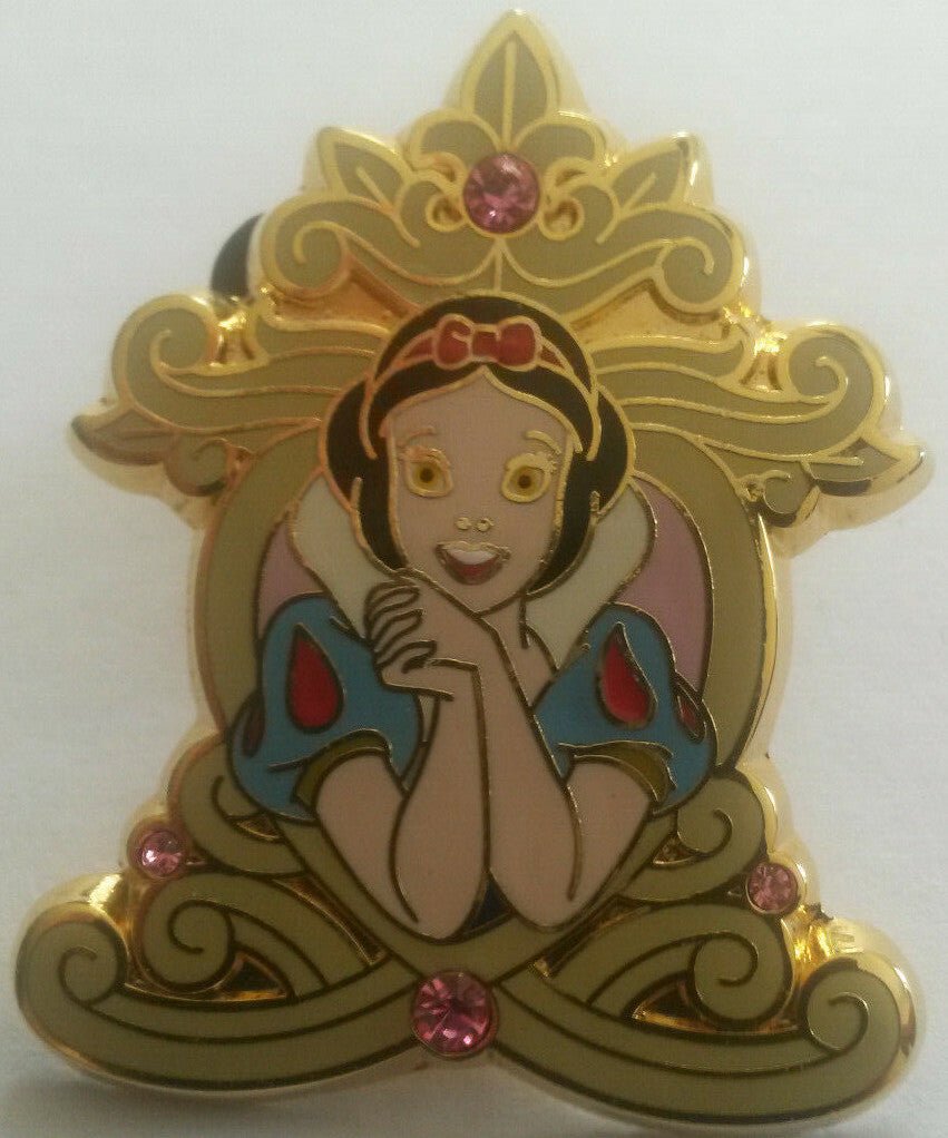 Snow White Princess Baroque Frame (seven dwarfs) Disney Land Paris Dlrp Dlp Pin