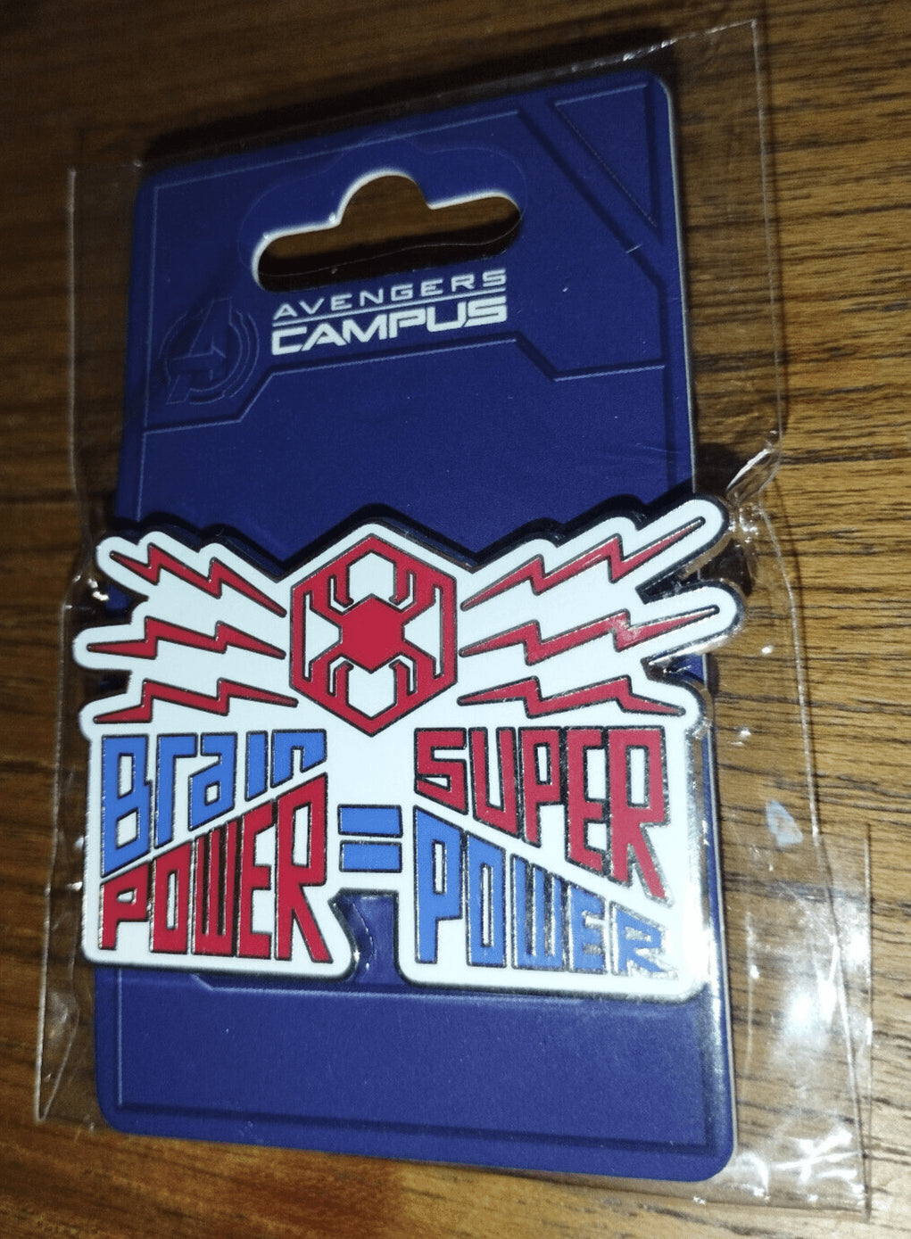 Spiderman Brain Super Power Avenger Campus Marvel Land Disney Paris Dlp 2022 Pin