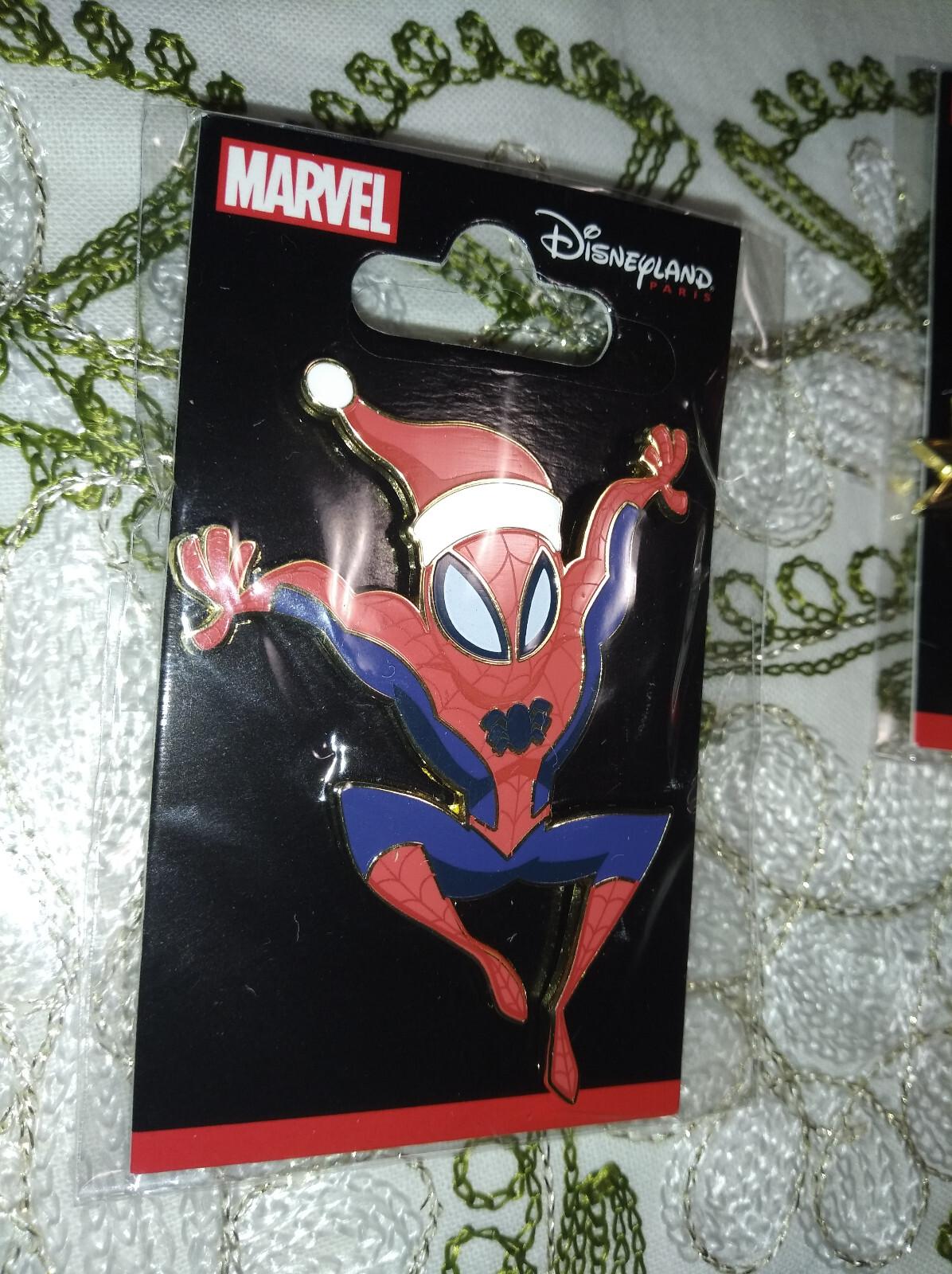 Spiderman Father Christmas Marvel Disney Land Paris Dlrp DLP Dec 2022 Pin