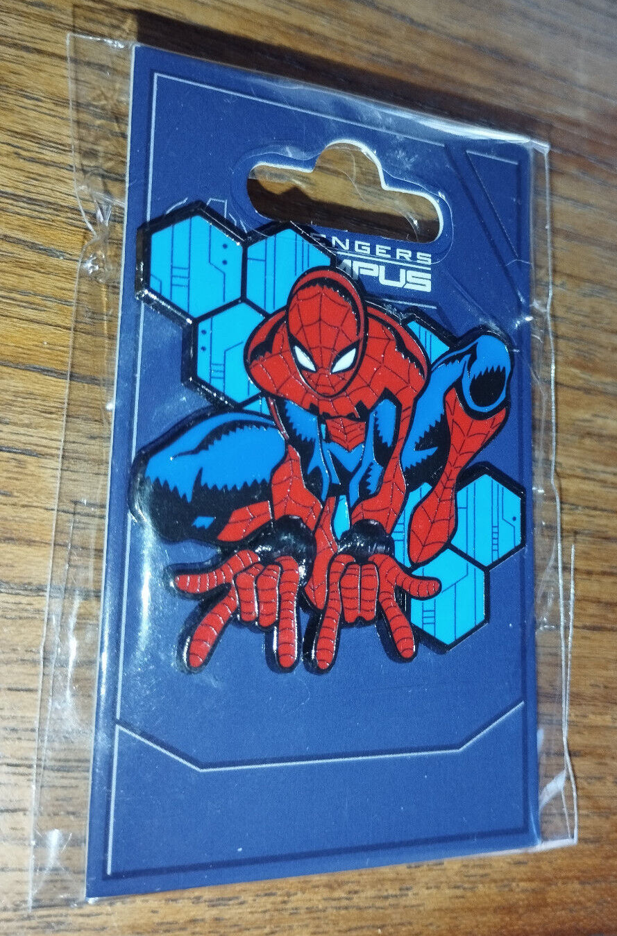 Spiderman Hexagons Avenger Campus Marvel Land Disney Land Paris Dlp 2022 Pin