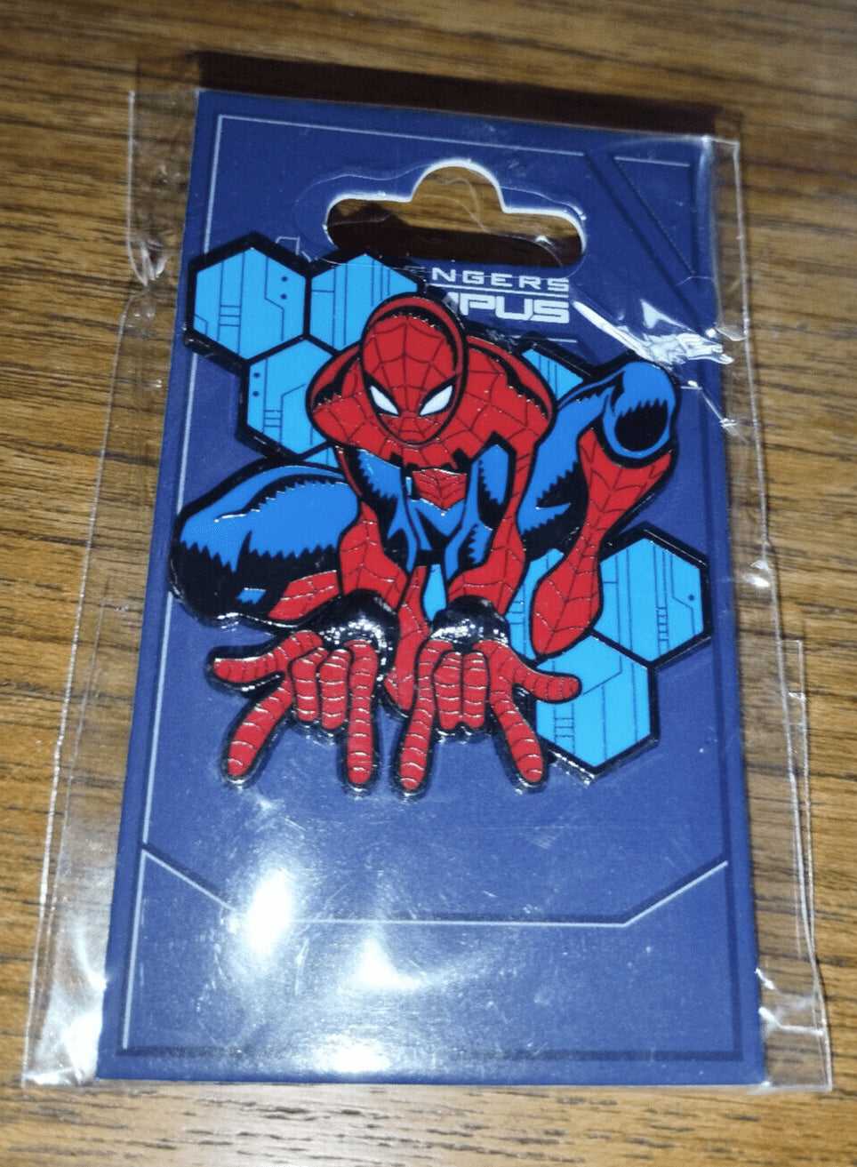 Spiderman Hexagons Avenger Campus Marvel Land Disney Land Paris Dlp 2022 Pin