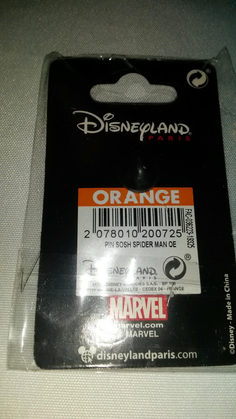 Spiderman Marvel Avengers Season of Super Heroes Disney Paris Dlrp Dlp 2020 Pin