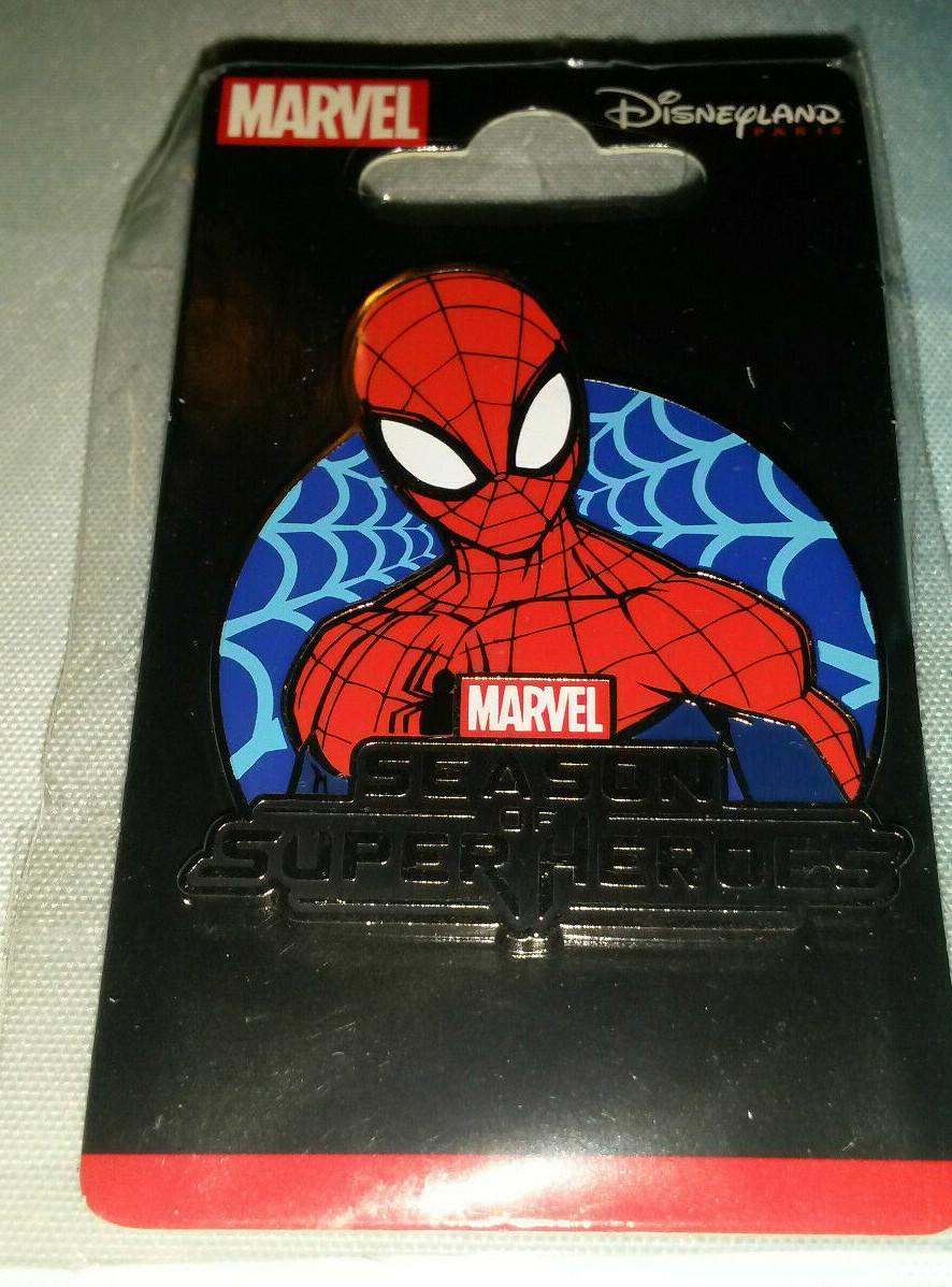 Spiderman Marvel Avengers Season of Super Heroes Disney Paris Dlrp Dlp 2020 Pin