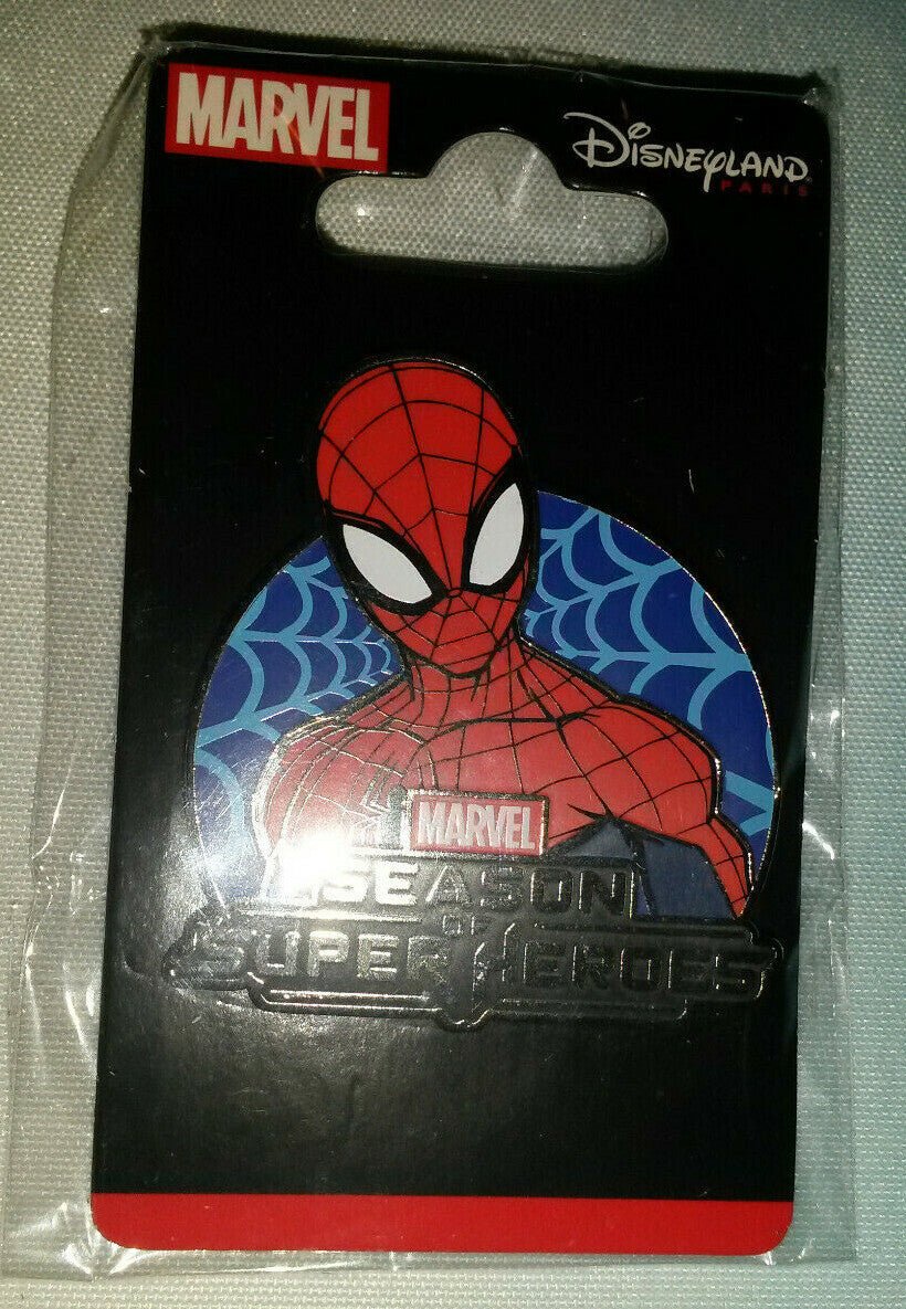 Spiderman Marvel Avengers Season of Super Heroes Disney Paris Dlrp Dlp 2020 Pin