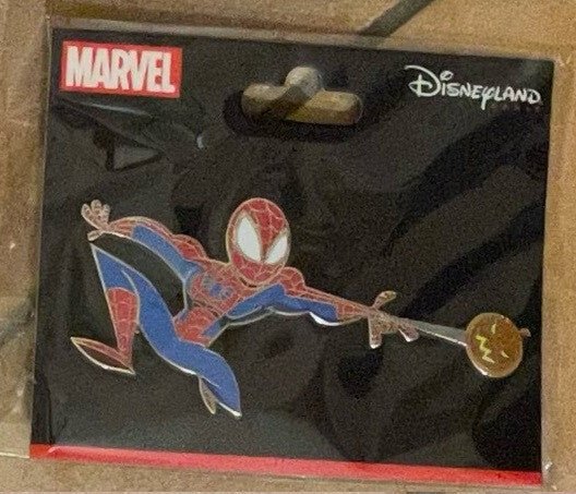 Spiderman Pumpkin Halloween Marvel Disney Land Paris Dlrp DLP Oct 2022 Pin