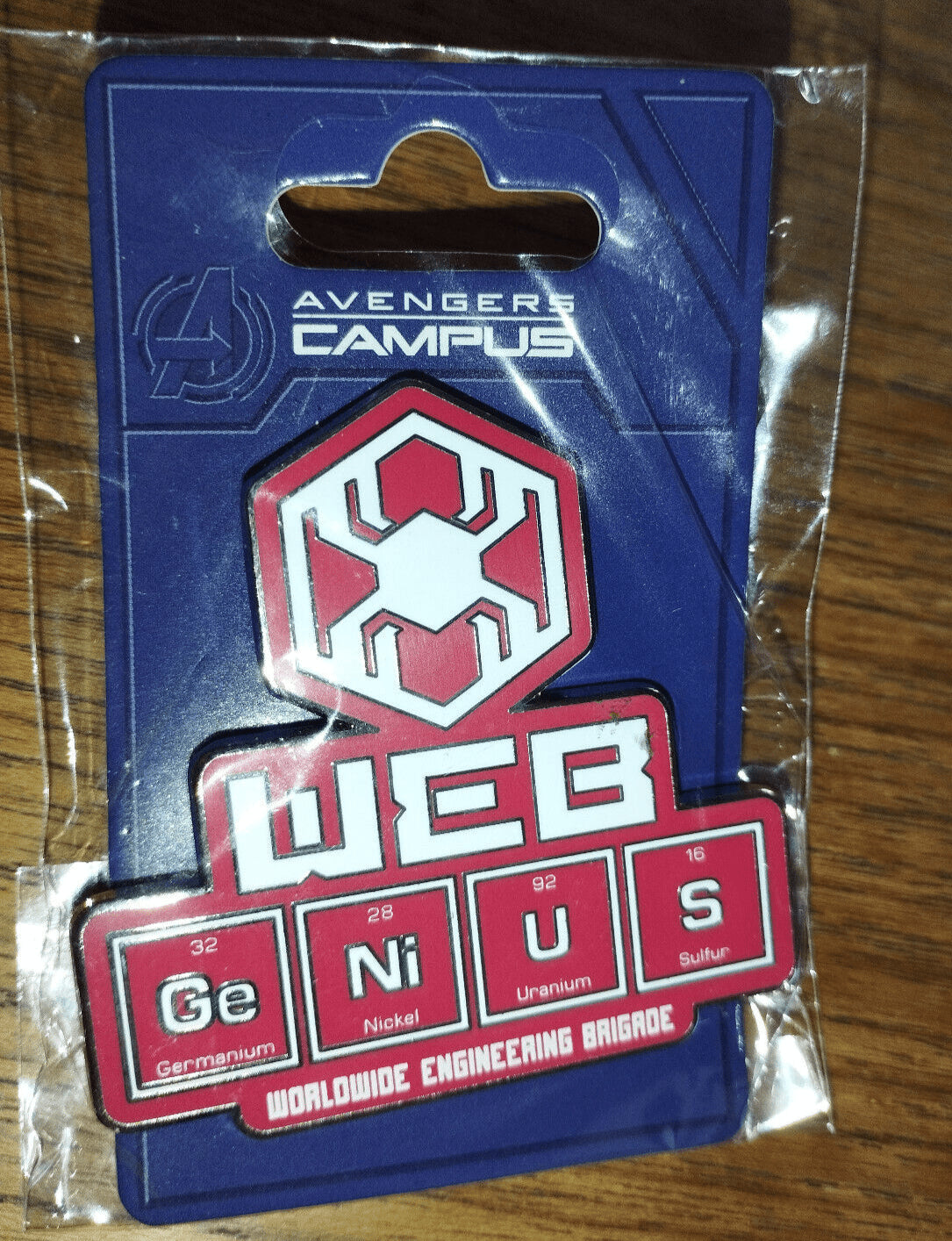 Spiderman Web Genius Avenger Campus Marvel Land Disney Land Paris Dlp 2022 Pin
