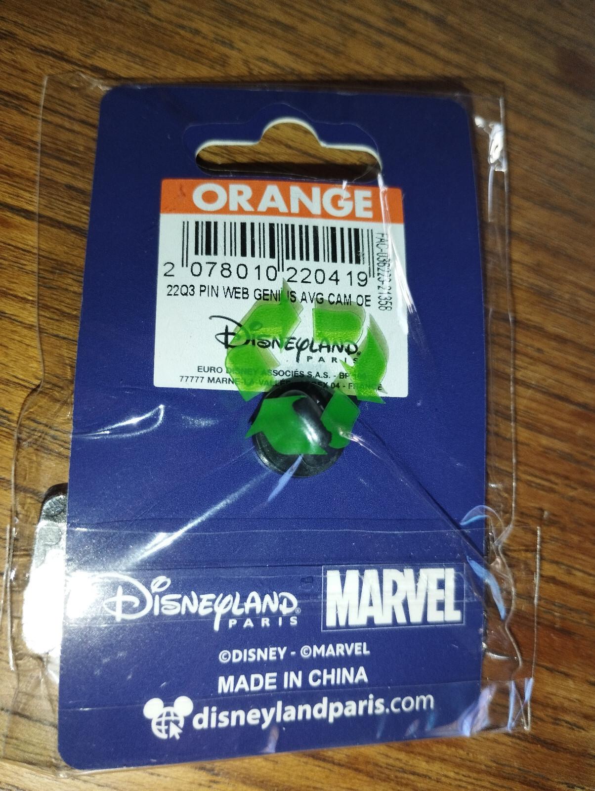 Spiderman Web Genius Avenger Campus Marvel Land Disney Land Paris Dlp 2022 Pin