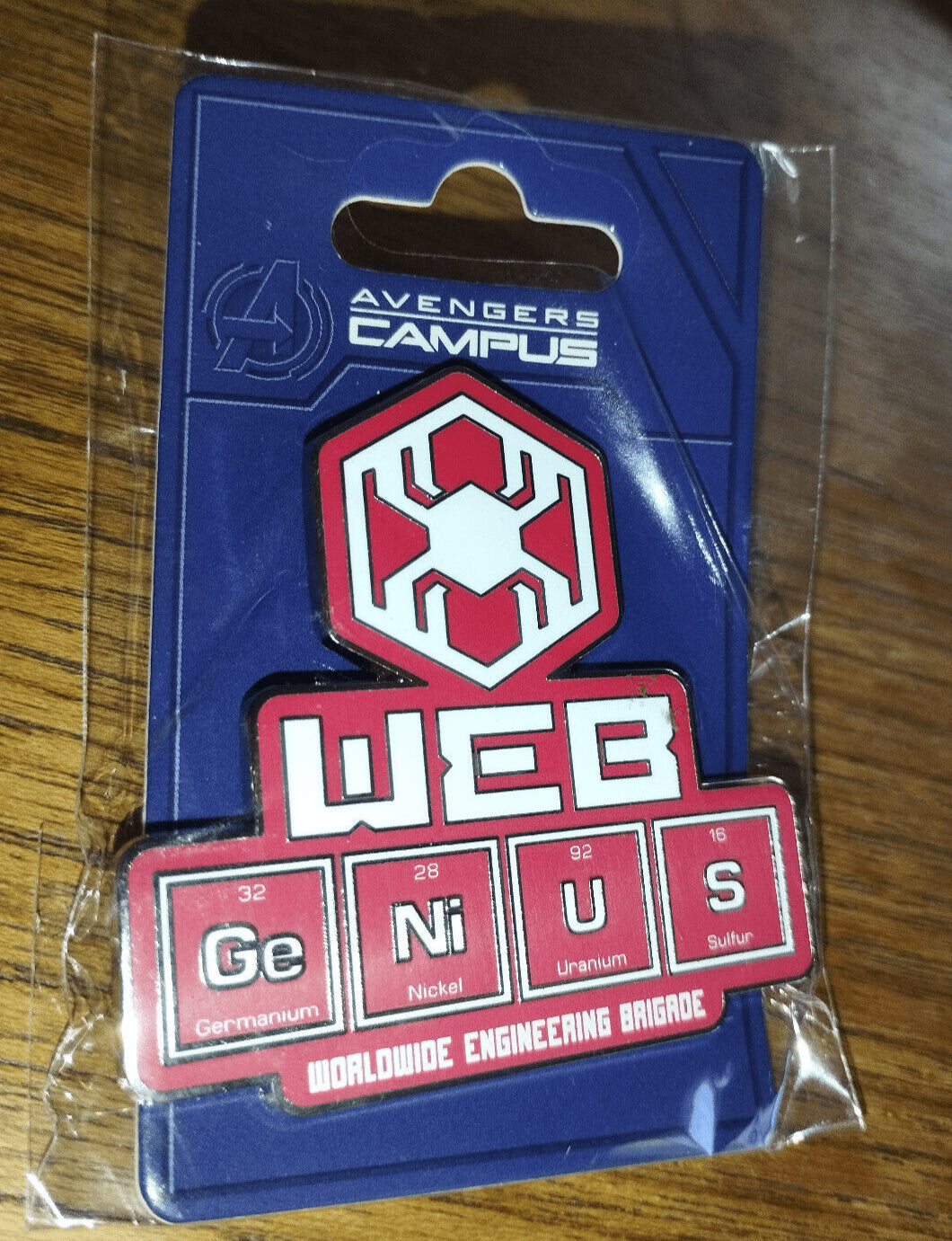 Spiderman Web Genius Avenger Campus Marvel Land Disney Land Paris Dlp 2022 Pin