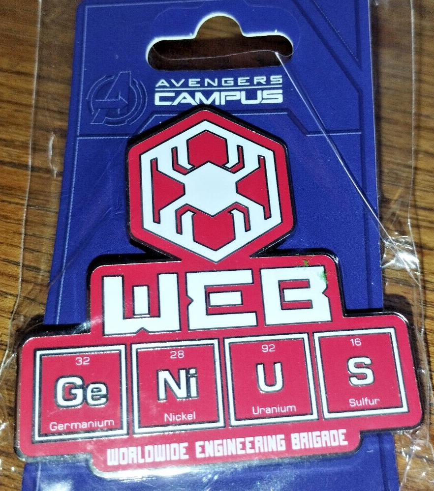 Spiderman Web Genius Avenger Campus Marvel Land Disney Land Paris Dlp 2022 Pin