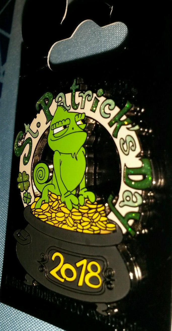 St. Patrick's Day - Pascal (Tangled) Limited Edition LE 700 Disney Land Paris Dlrp Dlp 2018 Pin