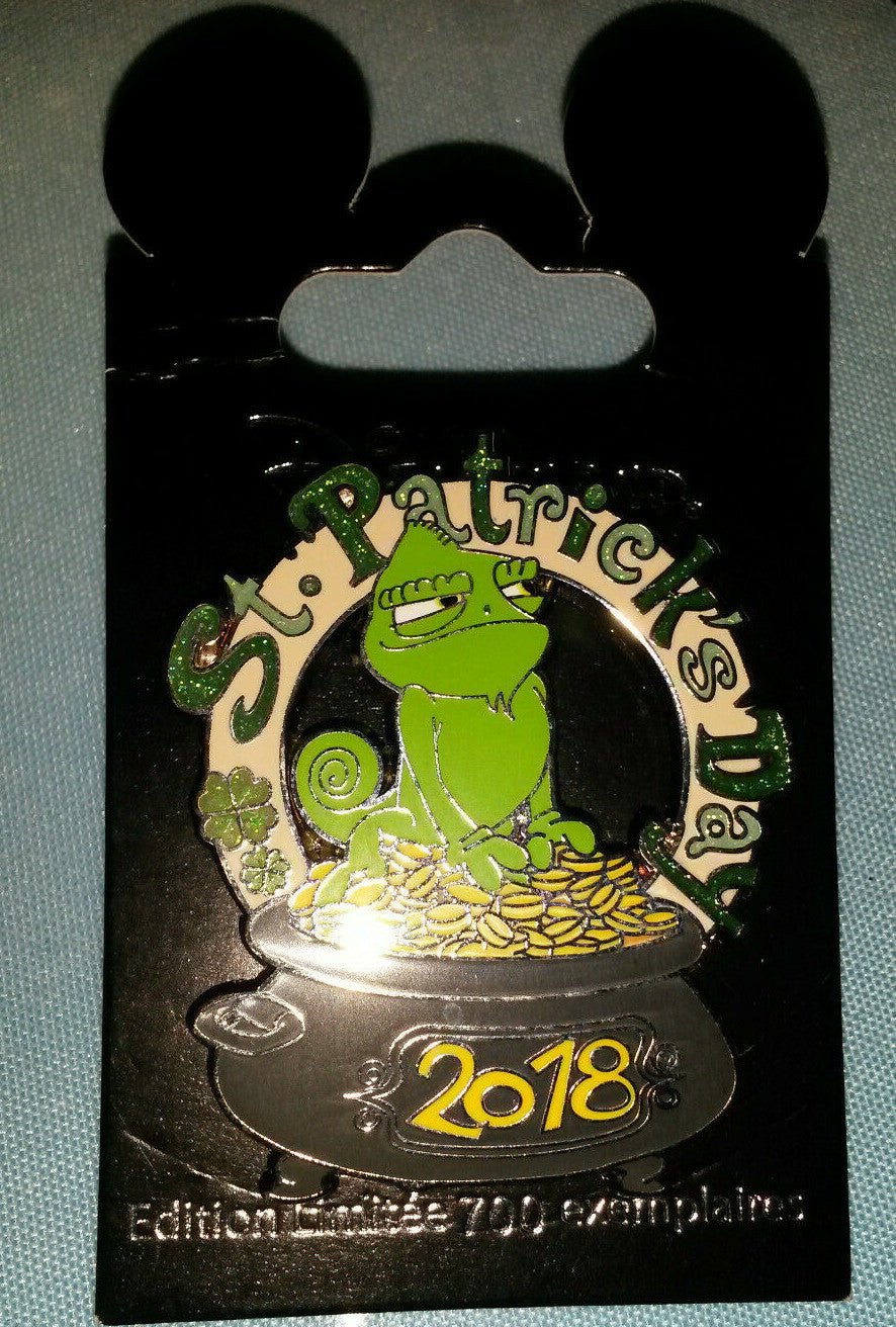 St. Patrick's Day - Pascal (Tangled) Limited Edition LE 700 Disney Land Paris Dlrp Dlp 2018 Pin