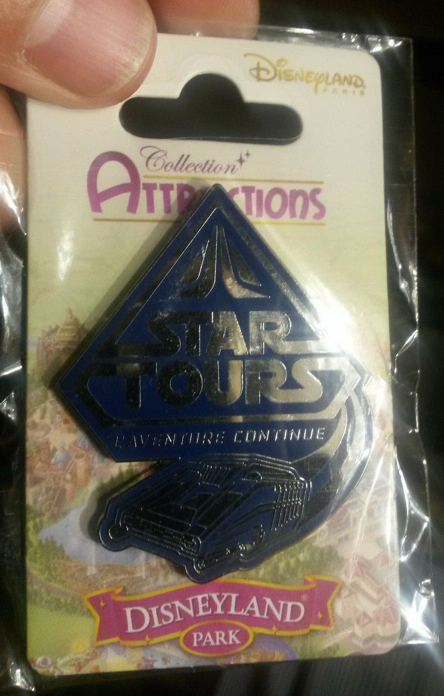 Star Tours The Adventure Continues Star Wars Disney Land Paris Dlrp Dlp 2017 Pin