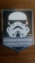 Star Wars Helmet Booster Set Stormtrooper only Disney L Paris Dlrp Dlp 2017 Pin
