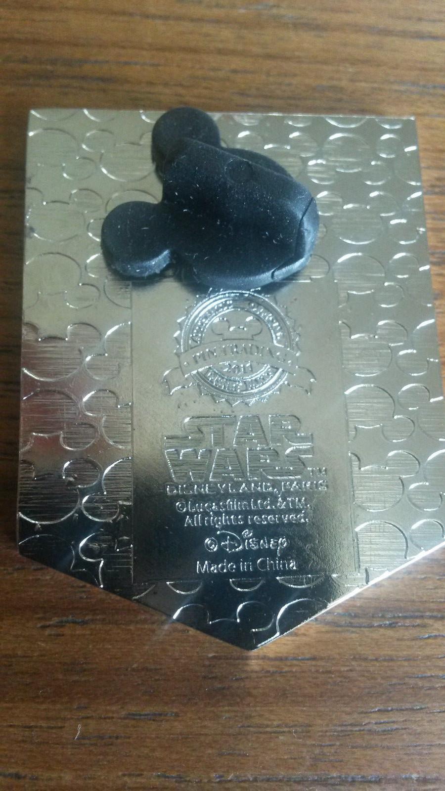 Star Wars Helmet Booster Set Tie Pilot only Disney Land Paris Dlrp Dlp 2017 Pin