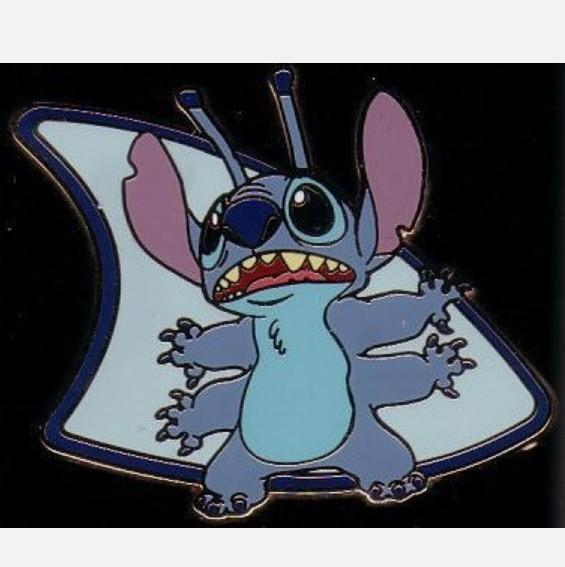 Stitch Alien No Suit Disney Land Paris Dlrp Dlp 2007 Pin