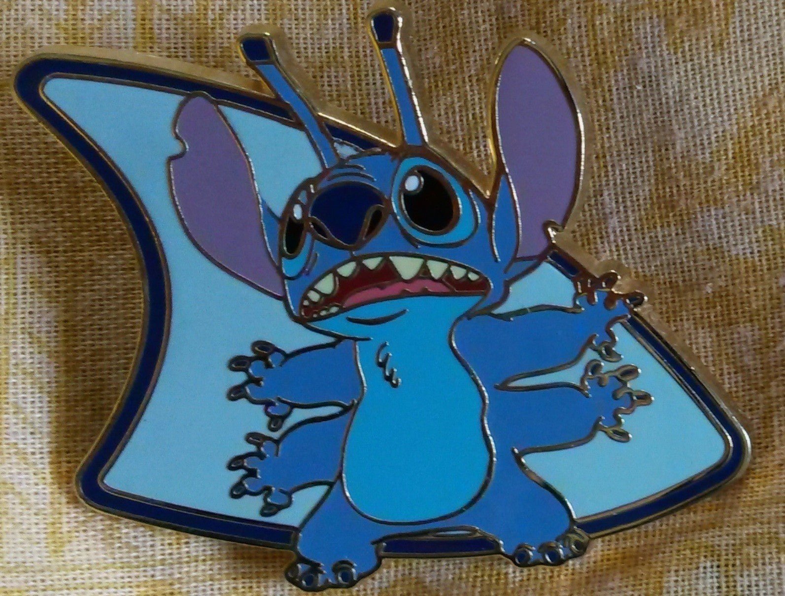 Stitch Alien No Suit Disney Land Paris Dlrp Dlp 2007 Pin