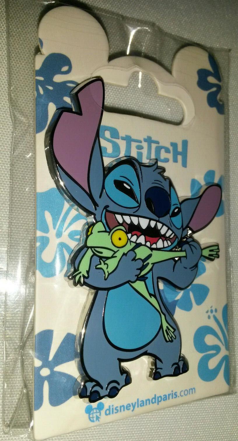 Stitch almost eating a Frog Disney Land Paris Dlrp Dlp 2021 August Pin