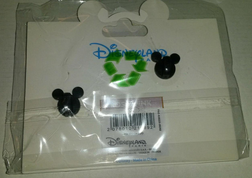 Stitch and Scrump Heads 2 Pins Set Disney Land Paris Dlrp Dlp 2021 August Pin