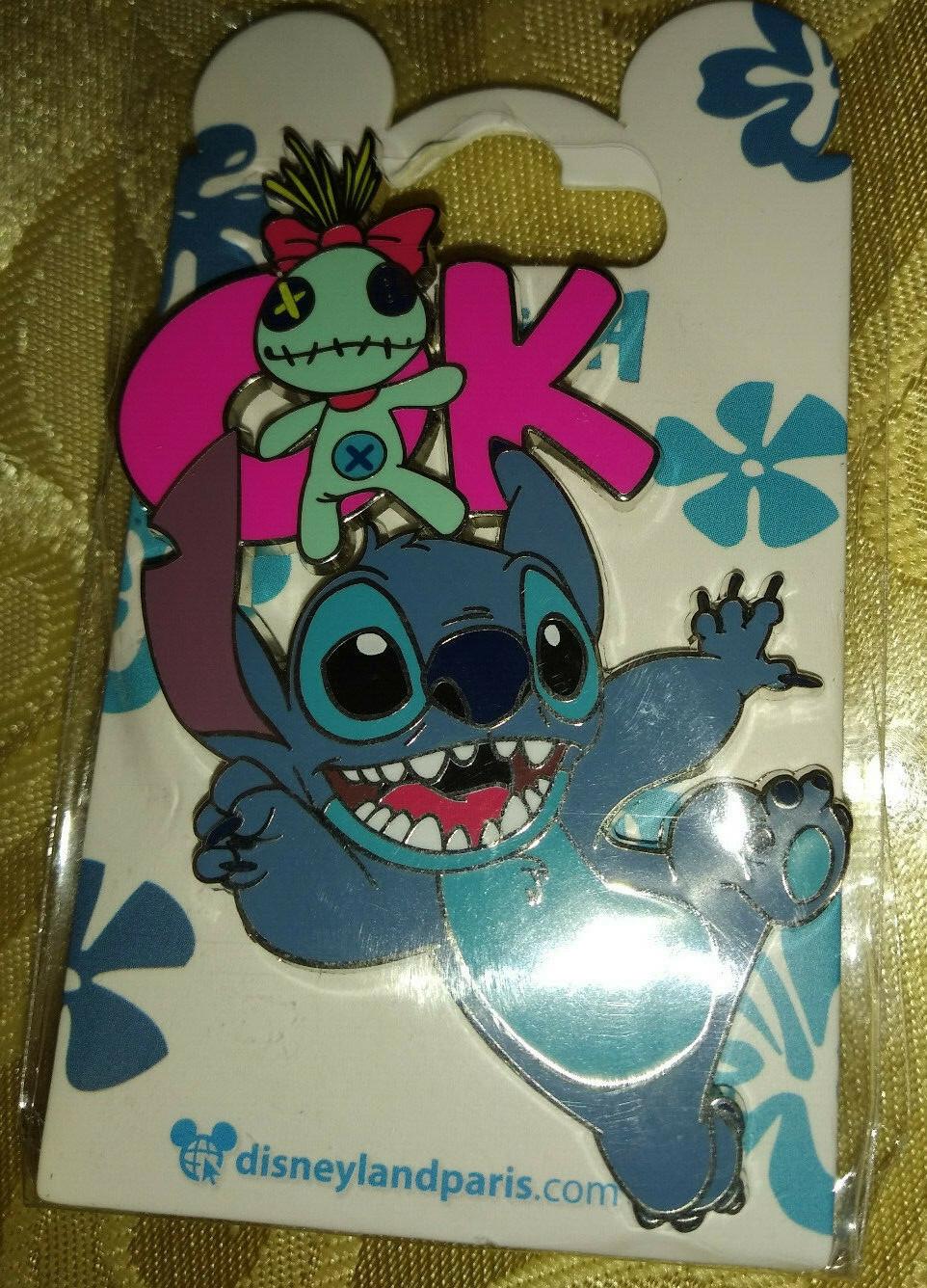 Stitch and Scrump - OK Disney Land Paris Dlrp Dlp March 2022 Pin