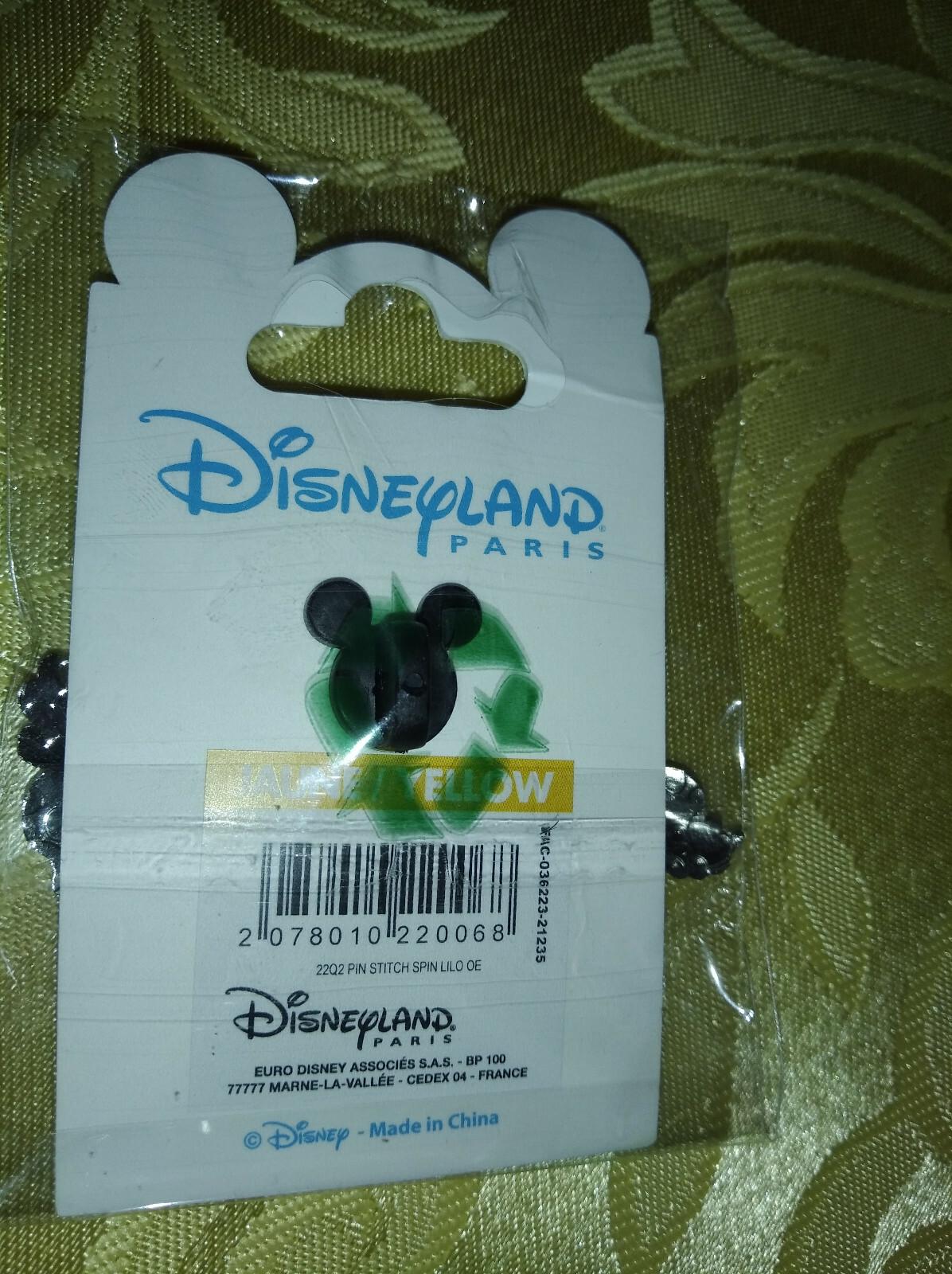 Stitch and Scrump - Spinner Disney Land Paris Dlrp Dlp March 2022 Spinner 3D Pin