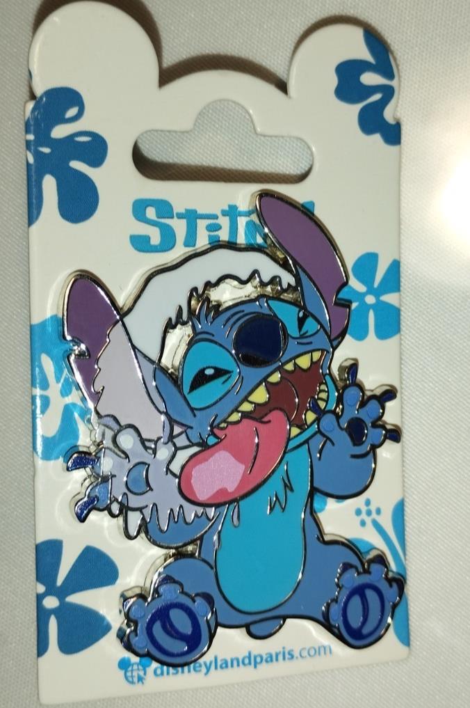 Stitch as Abominable Snowman - Lilo and Stitch Disney Land Paris DLP 07 2024 Pin