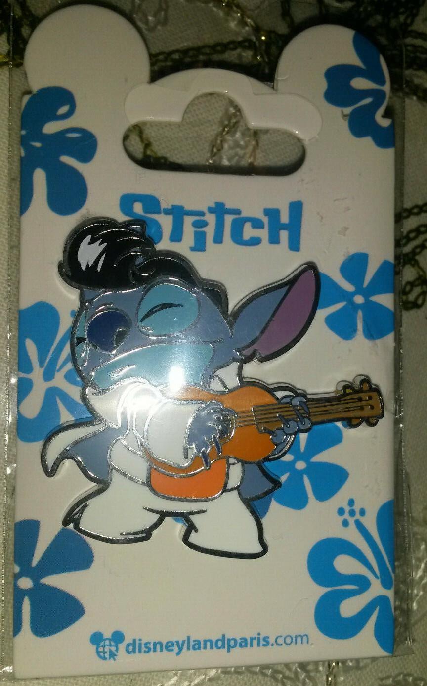Stitch as Elvis King playing Ukulele Disney Land Paris Dlrp Dlp January 2020 Pin