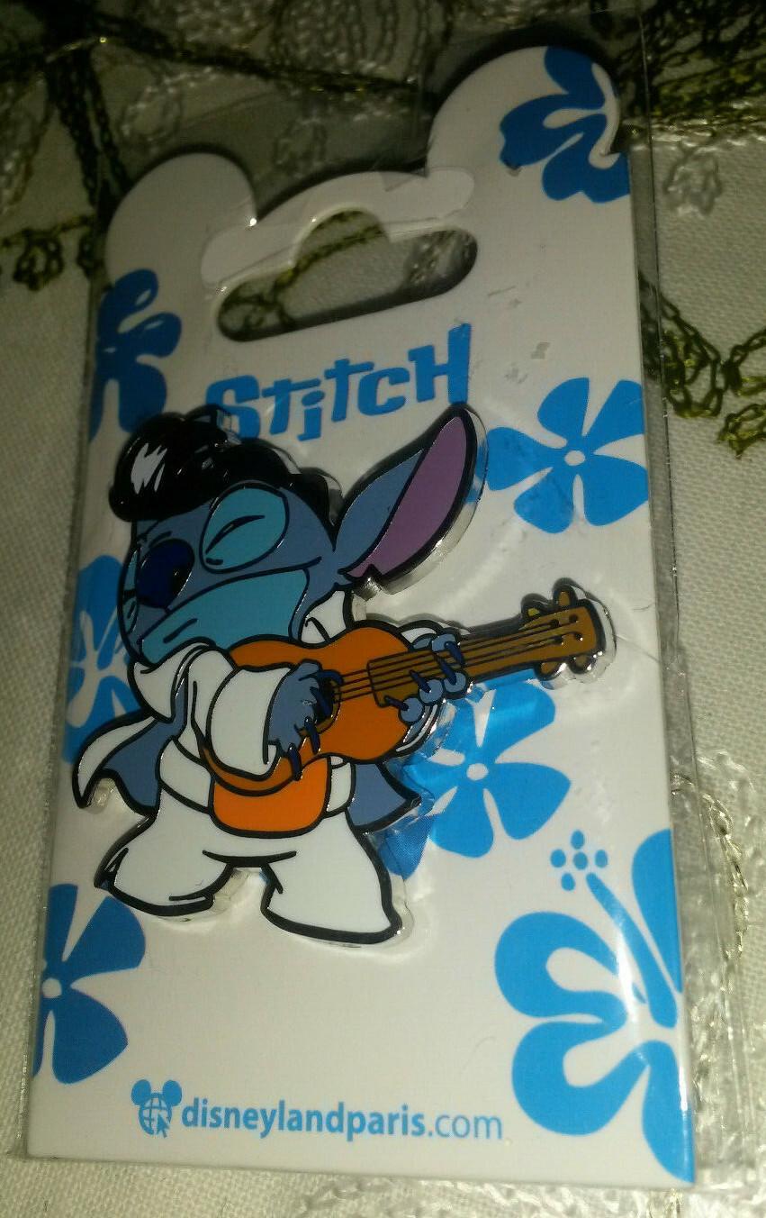 Stitch as Elvis King playing Ukulele Disney Land Paris Dlrp Dlp January 2020 Pin