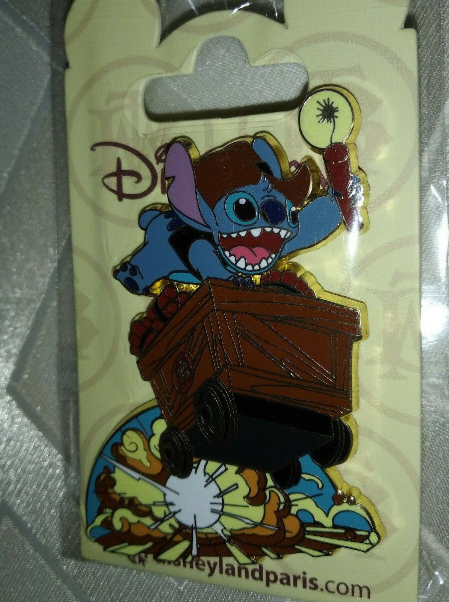 Stitch Big Thunder Mountain Series Disney Land Paris Dlrp Dlp September 2021 pin