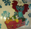Stitch Dracula frightning Ducklings in basket Disney Paris Dlrp Dlp Feb 2022 Pin