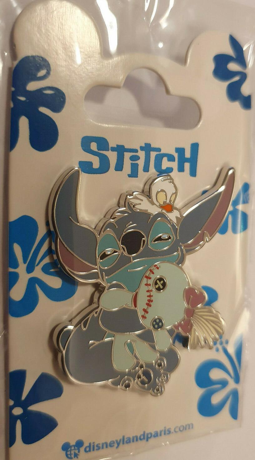 Stitch & Duckling & Scrump (Lilo and) Disney Land Paris Dlrp Dlp 2019 August Pin
