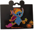 Stitch Flying a Broom Stick Halloween Disney Land Paris DLP Sep 2024 Pin