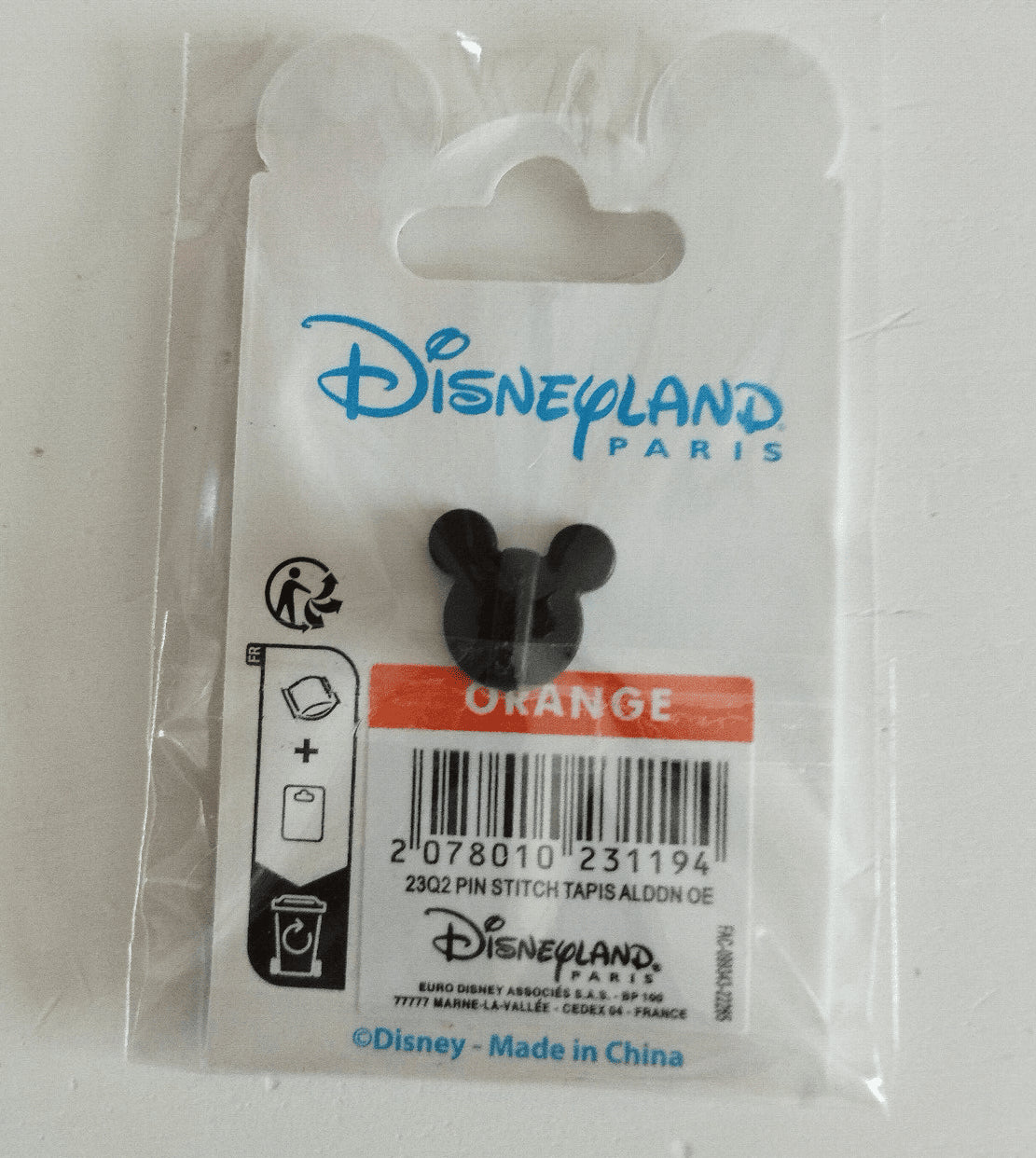 Stitch Genie Aladdin Flying Carpet Duckling Disney Land Paris DLP March 2023 Pin