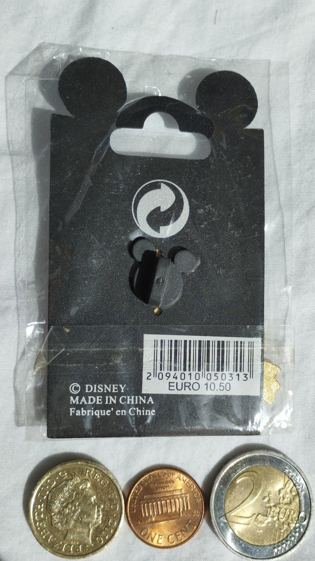 Stitch Ice Cream S Letter Series Winter 2004 Glitter Pin on Pin LE 1200 DLP Disney Land Paris