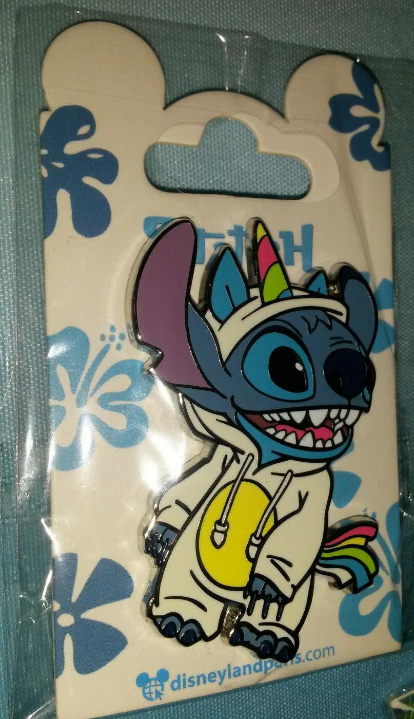 Stitch in a Unicorn Pyjama Disney Land Paris Dlrp Dlp 2021 August Pin