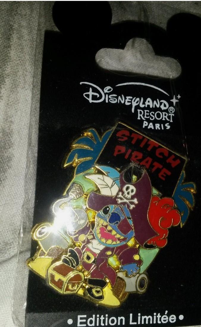 Stitch Invasion Series 3/13 Pirates Caribbean Disney Paris Dlrp Dlp LE 2005 Pin