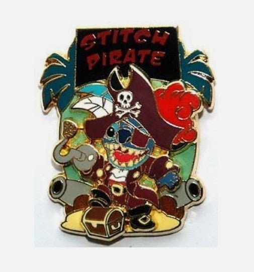 Stitch Invasion Series 3/13 Pirates Caribbean Disney Paris Dlrp Dlp LE 2005 Pin