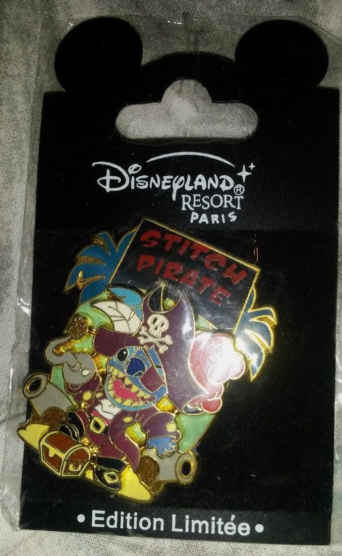 Stitch Invasion Series 3/13 Pirates Caribbean Disney Paris Dlrp Dlp LE 2005 Pin