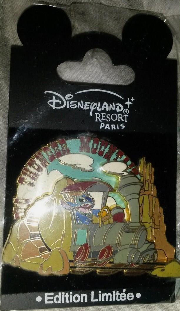 Stitch Invasion Series 6/13 Thunder Mountain Disney Land Paris Dlrp LE 2006 pin